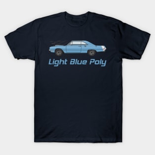 Lt Blue Poly T-Shirt